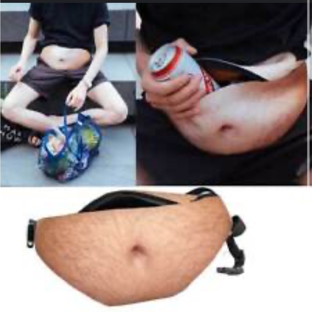 Fanny pack - hairy belly